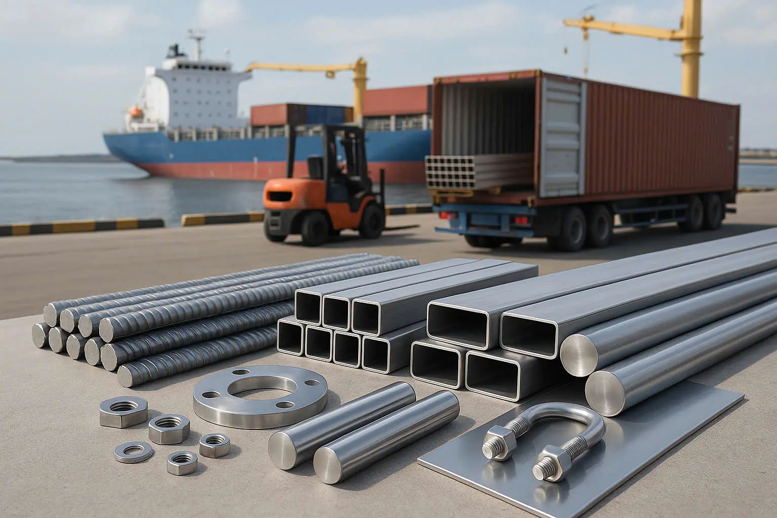 PHÂN PHỐI & CUNG ỨNG SẮT, THÉP, INOX